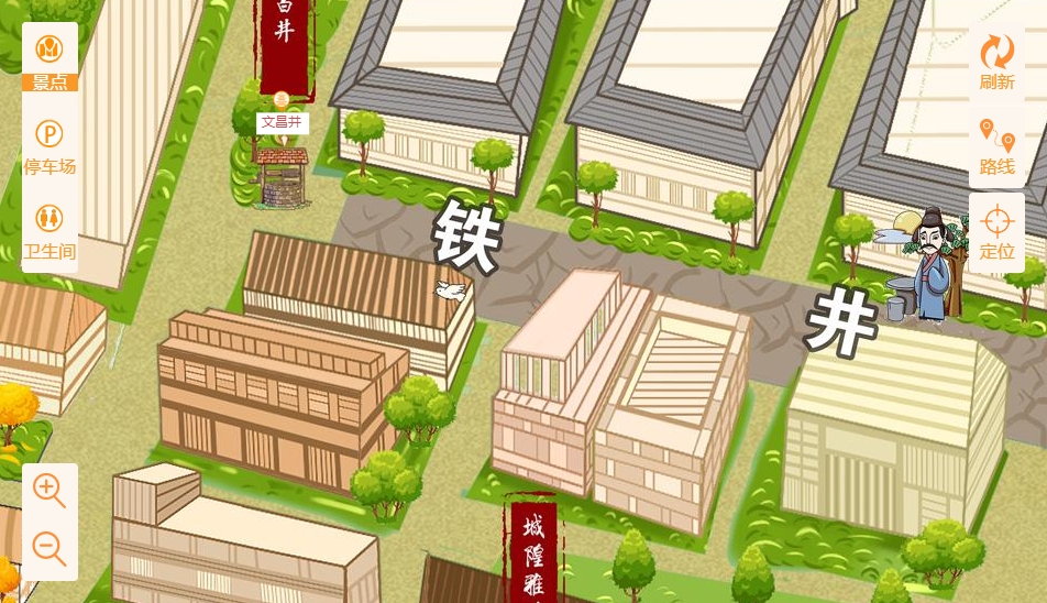 梓潼智慧景区：手绘地图与语音导览的完美融合